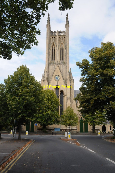 Photo 6"x4" Christchurch on Malvern Road, Cheltenham Cheltenham c2011