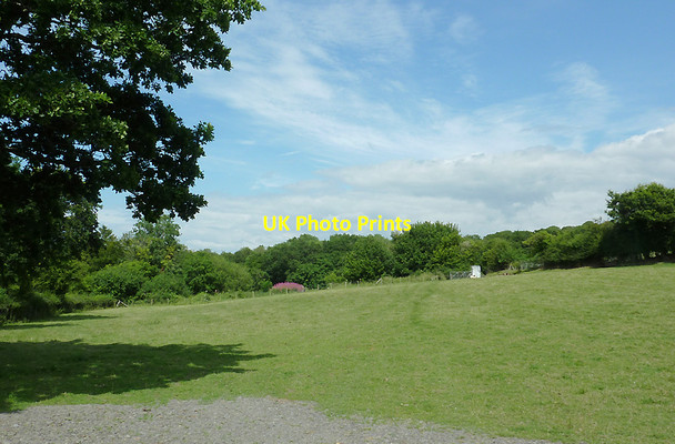 Photo 6"x4" Pasture east of  Capel Betws Lleucu, Ceredigion Capel Betws Lleucu c2011