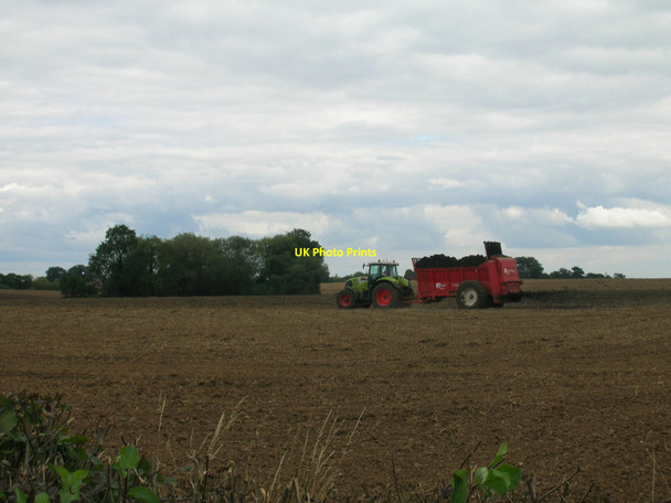 Photo 6"x4" Farmland, Lodge Farm Wilsic c2011