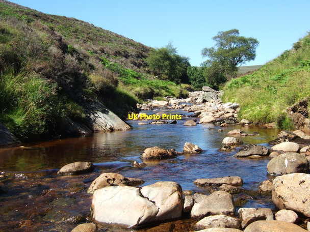 Photo 6"x4" Kildonan Burn Creag Druim nan Rath c2011