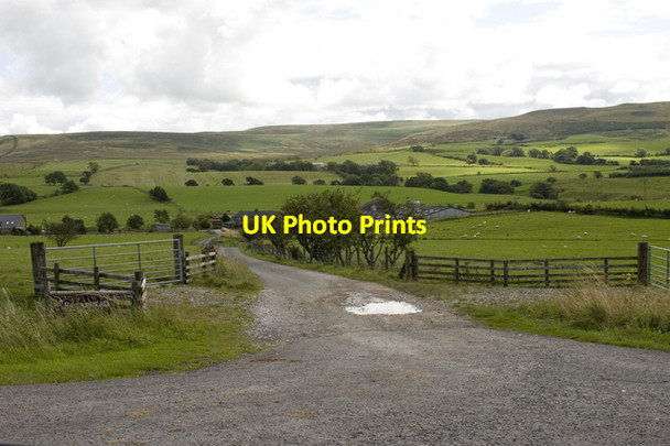 Photo 6"x4" Entrance road to Broadhead Farm Slaidburn c2011