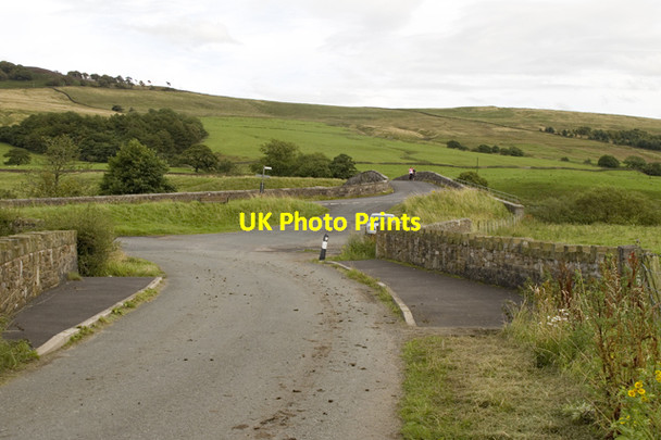 Photo 6"x4" Road junction at Burholme Bridge Whitewell\/SD6546 c2011