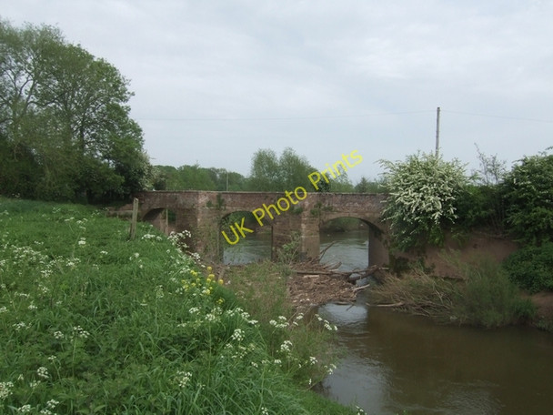 Photo 6"x4" Old Powick Bridge over the River Teme Lower Wick\/SO8352 c2008