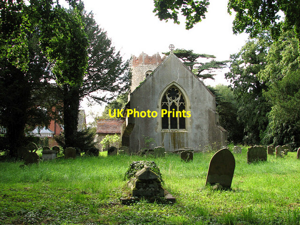 Photo 6"x4" St Peter's church in Thorington Thorington c2011