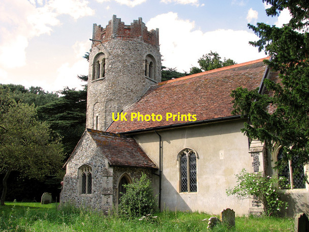 Photo 6"x4" St Peter's church in Thorington Thorington c2011 P1