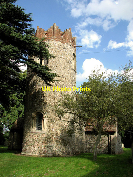 Photo 6"x4" St Peter's church in Thorington Thorington c2011 P2