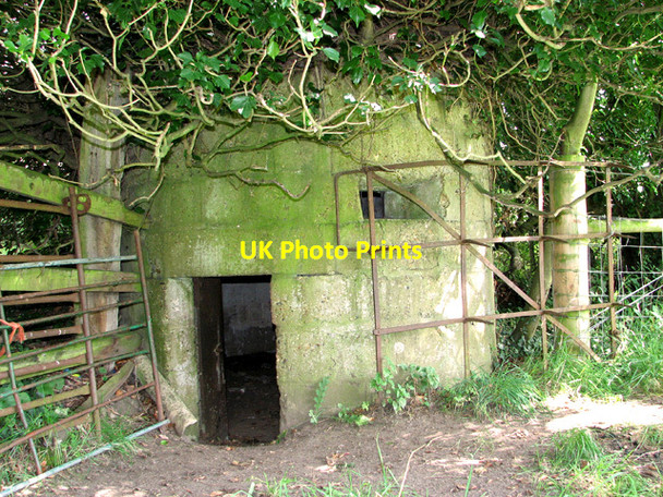 Photo 6"x4" WWI pillbox on Spa Common, North Walsham North Walsham c2011