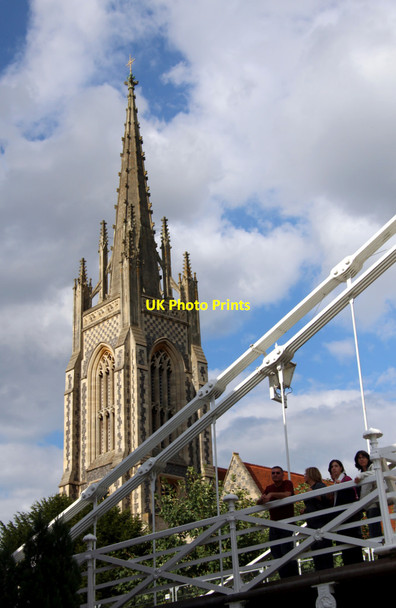 Photo 6"x4" All Saints Church, Marlow, Buckinghamshire Marlow\/SU8586 c2011