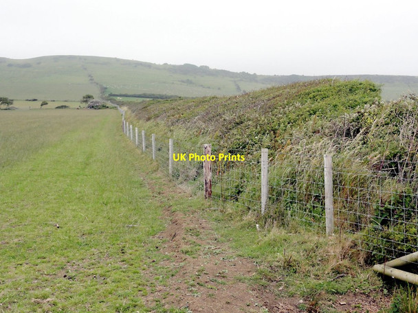 Photo 6"x4" Field Boundary Kimmeridge c2011