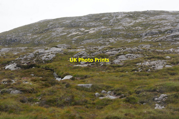 Photo 6"x4" Slopes of Uabhal Mor Ceann a Bh\u00e0igh\/NG1193 c2011
