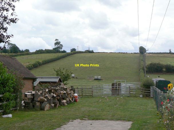 Photo 6"x4" Fields off Bonner Lane Calverton\/SK6149 c2011