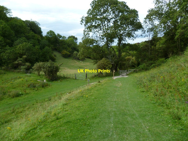 Photo 6"x4" Gates at the eastern end of Devil's Dyke Poynings c2011