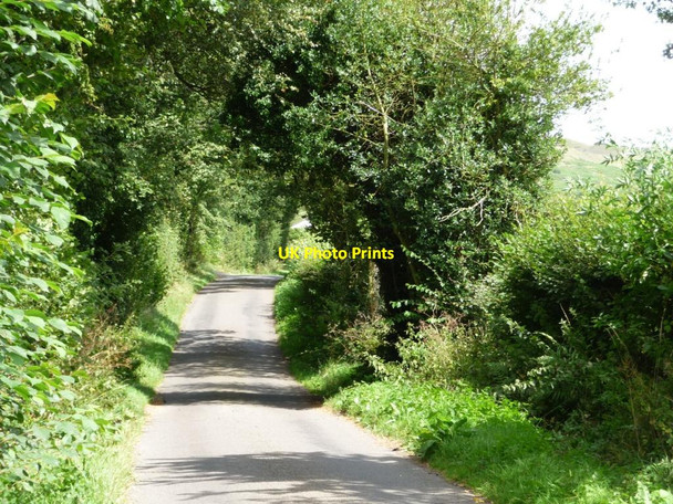 Photo 6"x4" The lane up to Bedlam Angelbank c2011