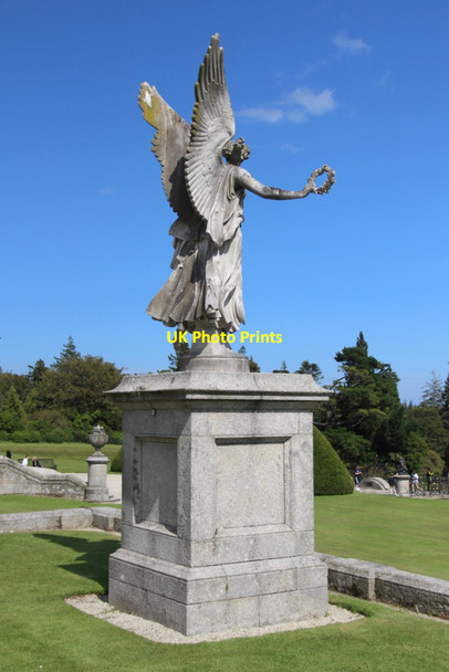 Photo 6"x4" Statue, Powerscourt, County Wicklow, Ireland Enniskerry c2011