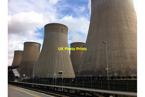 Photo 6"x4" Cooling towers at Ratcliffe-on-Soar Power Station Ratcliffe on Soar c2011