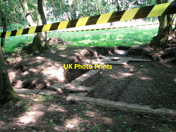 Photo 6"x4" Excavation site in Whin Close Fring c2011