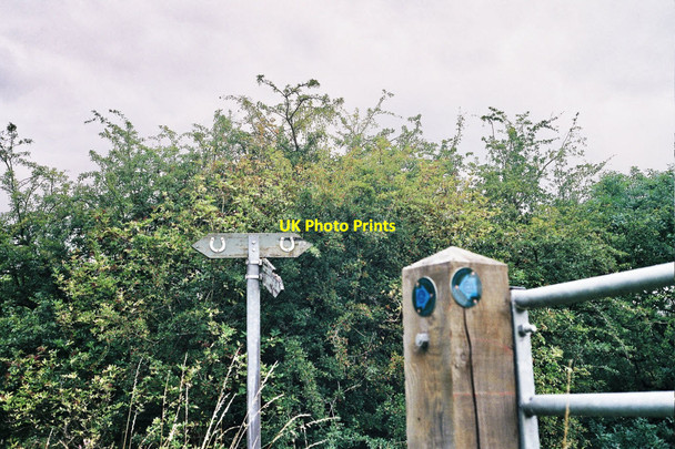 Photo 6"x4" Bridleway signs Braunston-in-Rutland c2011