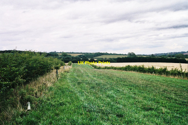Photo 6"x4" Bridleway between hedges Braunston-in-Rutland c2011