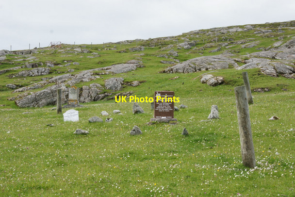 Photo 6"x4" Unfenced graveyard at Huisinis Huisinis c2011