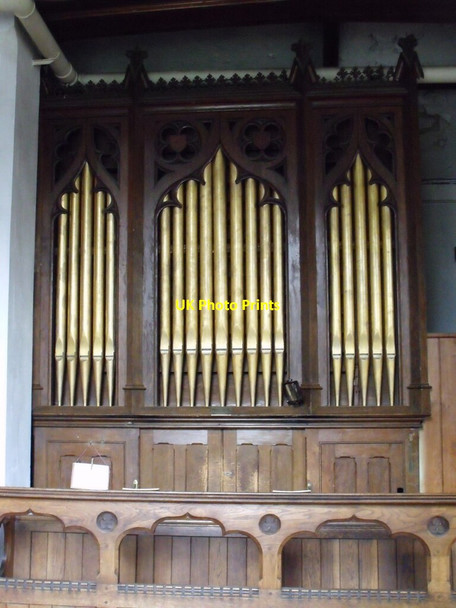 Photo 6"x4" Organ in Billinghay Church Billinghay c2011