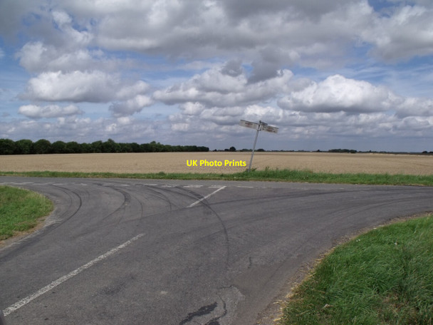 Photo 6"x4" Junction of Parson Drove and Long Drove Walcott\/TF1356 c2011