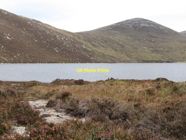 Photo 6"x4" Approaching the southern shore of Lough Shannagh Attical c2011