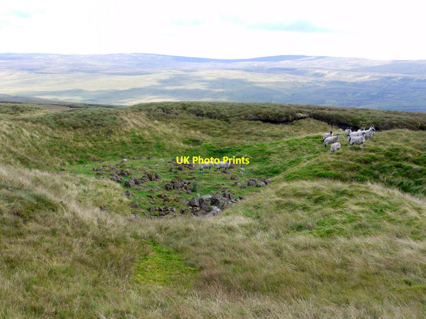 Photo 6"x4" Shake hole south-east of Meldon Hill Dufton Fell c2011