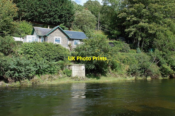 Photo 6"x4" River Tweed and Wire Bridge Cottage, Peebles Peebles\/NT2540 c2011