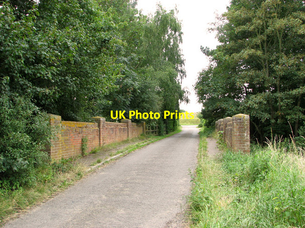 Photo 6"x4" Bridge on Brick Lane, Parham Framlingham c2011