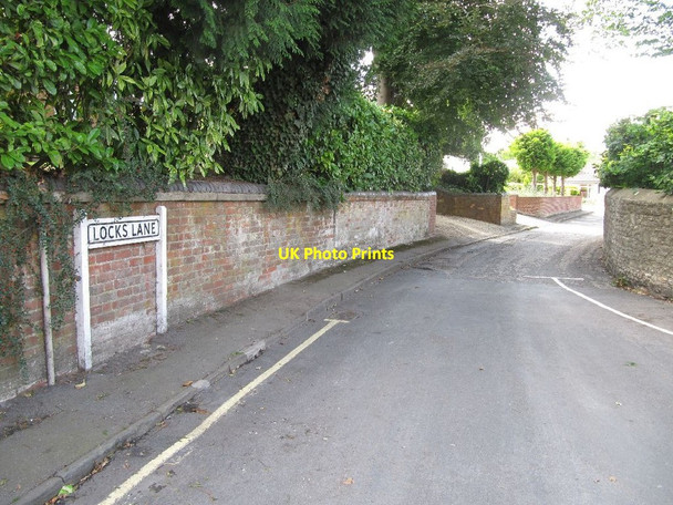 Photo 6"x4" Locks Lane Wantage c2011