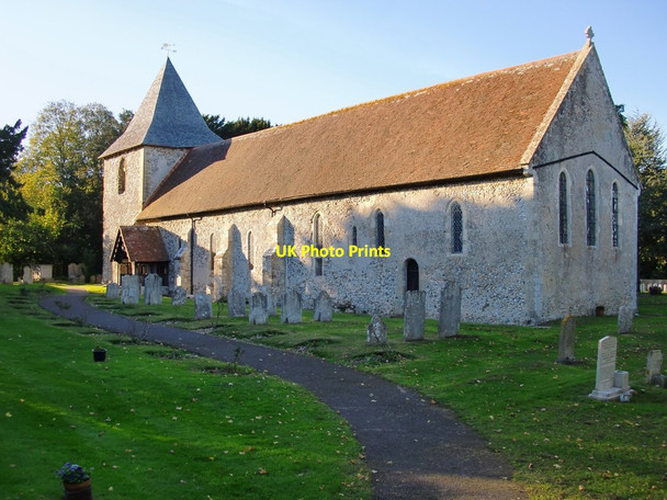Photo 6"x4" St Nicholas' Church, West Thorney West Thorney c2010