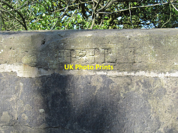 Photo 6"x4" Lettering on Parkfoot Bridge Barnoldswick\/SD6671 c2011