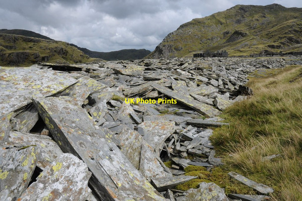 Photo 6"x4" Slate at Rhosydd Quarry Tanygrisiau c2011