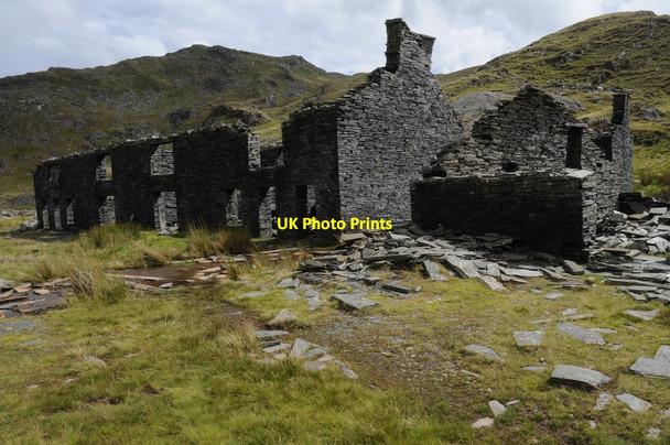 Photo 6"x4" Barracks, Rhosydd Quarry Tanygrisiau c2011