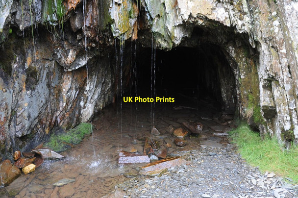 Photo 6"x4" Level at Rhosydd Quarry Tanygrisiau c2011