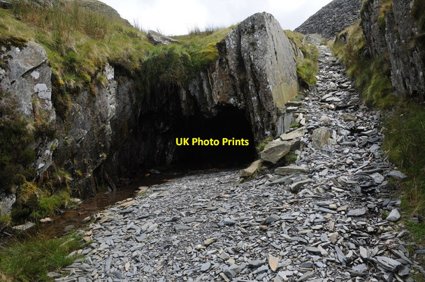 Photo 6"x4" Level mouth at Rhosydd Quarry Tanygrisiau c2011
