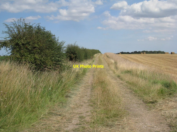 Photo 6"x4" Farm track near Wootton Ulceby\/TA1014 c2011