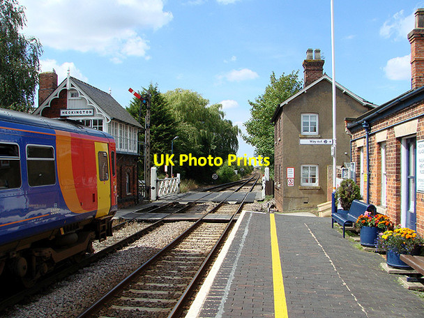 Photo 6"x4" Heckington Station Great Hale c2011