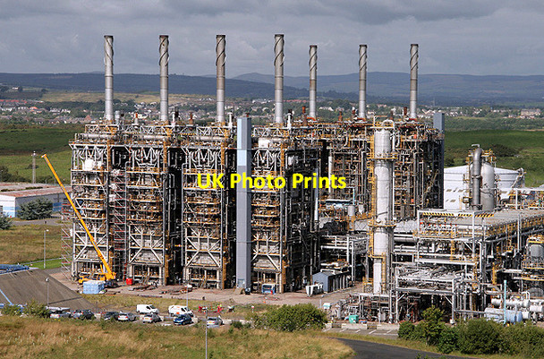 Photo 6"x4" Fife Ethylene Plant Cowdenbeath c2011