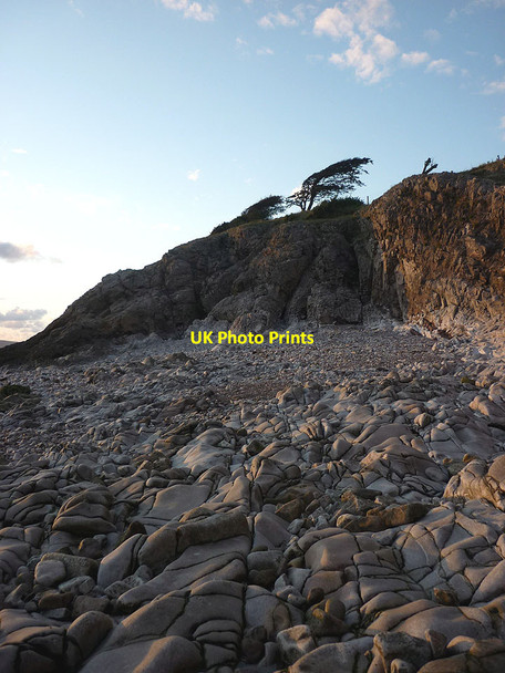 Photo 6"x4" A small cove between Know End Point and Jack Scout Silverdale Green c2011
