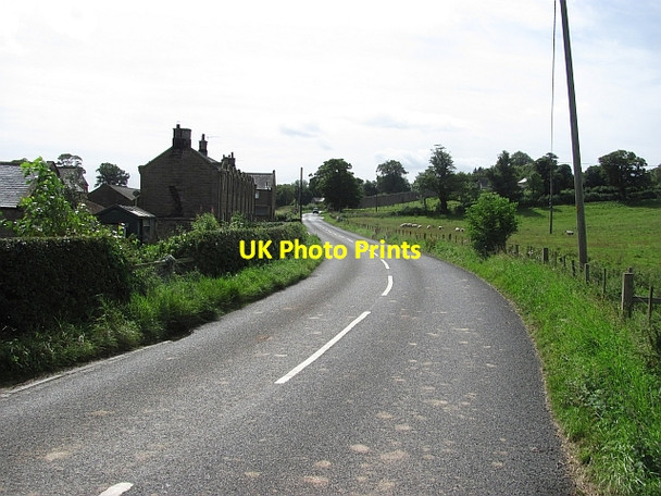 Photo 6"x4" A road through Preston Chathill\/NU1826 c2011