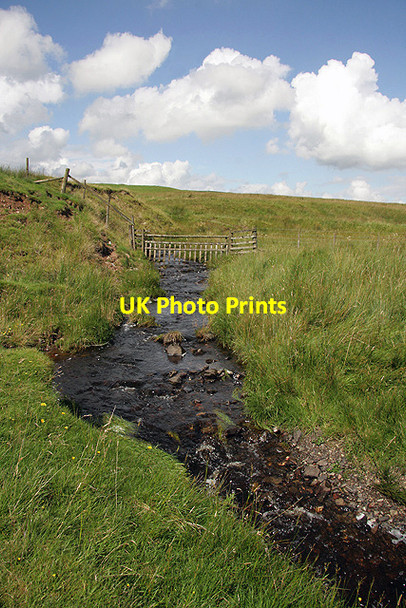 Photo 6"x4" A burn at Dry Cleuch Boreland\/NY1791 c2011