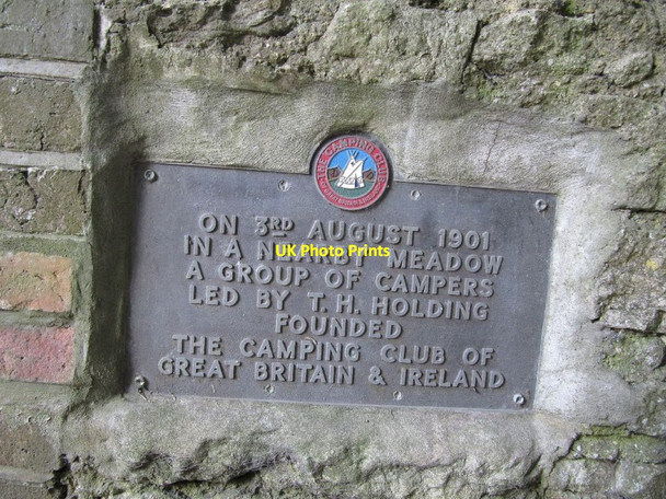 Photo 6"x4" The second Plaque Wantage c2011