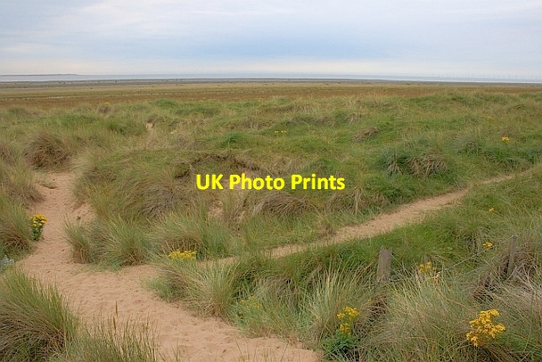 Photo 6"x4" Fence Corner, Bullstone Bed Haverigg c2011