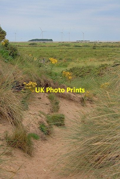Photo 6"x4" Haverigg Dunes Millom c2011