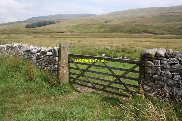 Photo 6"x4" Gateway opposite entrance to Yordas Cave, Kingsdale Chapel-le-Dale c2011