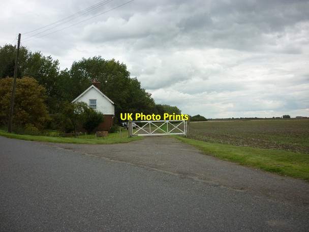 Photo 6"x4" The Earls Cottage on Counter Drain Drove Guthram Gowt c2011