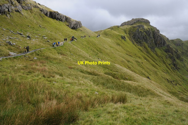 Photo 6"x4" The Pyg Track Gwastadnant c2011