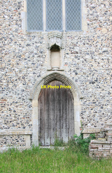 Photo 6"x4" St Mary, Sparham - Doorway Sparham c2011
