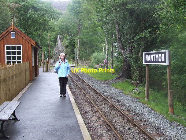 Photo 6"x4" Nantmor Halt, Welsh Highland Railway Nantmor c2011